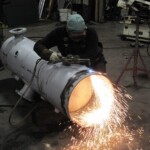 Correct Compression Welding torch to Compressor Tube